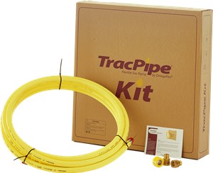 Tracpipe 22mm 10m Pipe Kit Gas