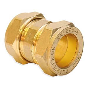 TGL 28mm Coupling Compression Brass