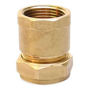 TGL 22mmx3/4" Coupling Compression C/FI Brass