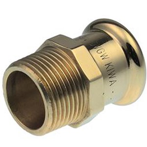 XPress 15mmx1/2" Straight Connector MI Gas SG3 39730