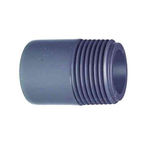 TPABS 1/2" Nipple Spigot Male to plastic thread