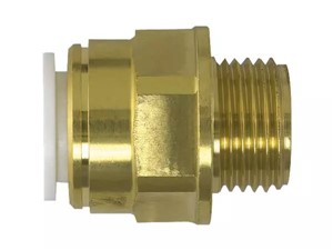 Speedfit 15mmx1/2" Brass Coupling MI MW011504N