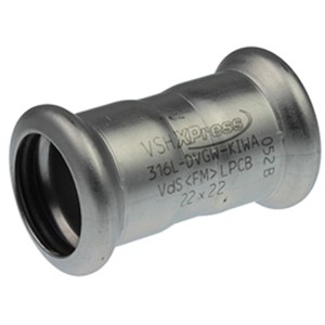 XPress 15mm Straight Coupling Stainless SS1 11694