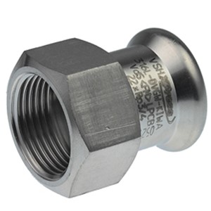 XPress 22mmx3/4" Straight Coupling FI Stainless SS2 11647