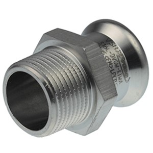 XPress 42mmx1.1/2" Straight Coupling MI Stainless SS3 11671