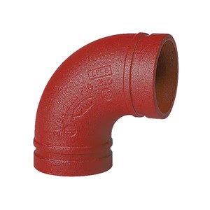 Grinnell 5" 139.7 90° Elbow Painted S210P