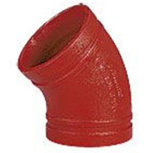 Grinnell 2.1/2" 76.1 45° Elbow Painted S201P