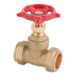 TGL 15mm Gate Valve Compression PN16 W/H Brass