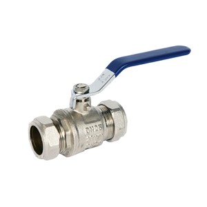 TGL 15mm Ball Valve Compression PN25 Gas / Brass 89YL