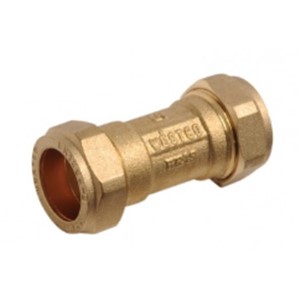 22mm Check Valve Single DZR / Brass WRAS