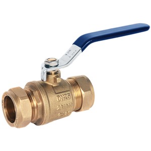 TGL 15mm Ball Valve Compression PN25 DZR / Brass 59BL WRAS