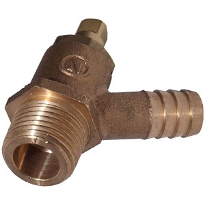 TGL 1/2" Drain Cock Bronze 310 WRAS