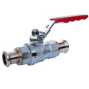 Pegler 22mm Ball Valve Press Brass PS500