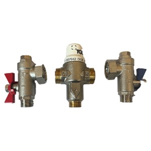 TGL 15mm Therm Mixing Valve TMV3/TMV2 c/w isolating 4 in 1